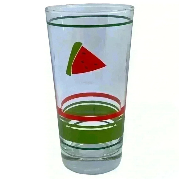 Set of 6 watermelon drinking glasses - Picture 10 of 10